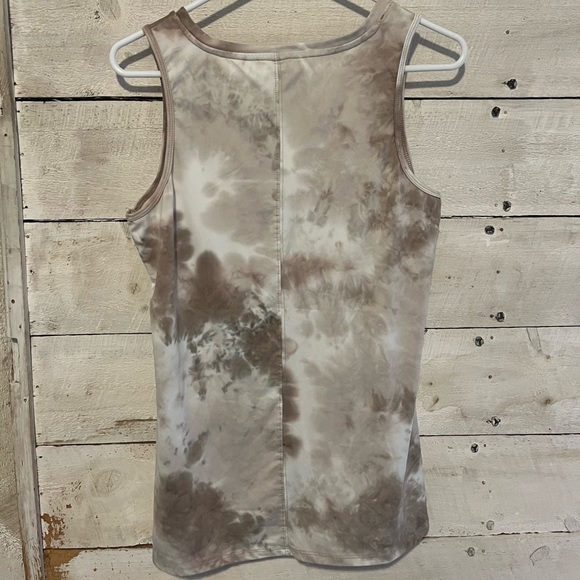 Tye dye jersey athletic tank top - Picture 3 of 3